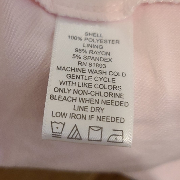 H by Halston Pink and White Flowing Top - Picture 8 of 8